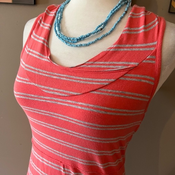 Marc New York Coral Hooded Striped Dress - Picture 3 of 4